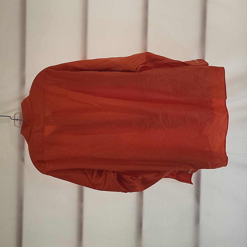 NWOT Men's Orange Chaps Longsleeve Button-down (XXL) - Picture 7 of 12